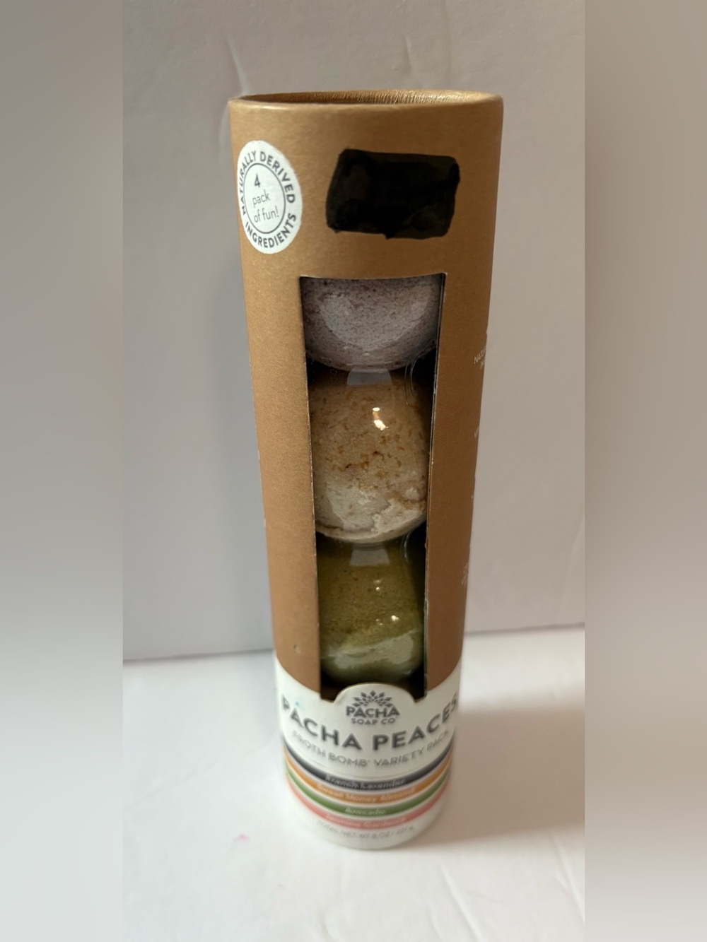 Pacha Soap Co. Pacha Peaces Froth Bomb Variety Pack New